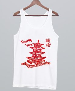 Thank You Chinese Tank Top