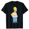 The Simpsons Homer Number 1 Dad Father’s Day t shirt