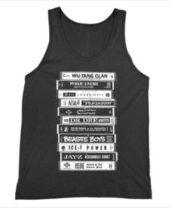 Vintage Rap Mix Tapes Cassette Tapes Tank Top