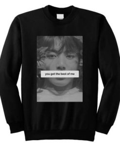 You Got The Best of Me Jeon Jungkook Bangtan Boys KPOP Unisex Men Women Sweatshirt