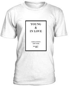 Young And In Love Paris Tshirt