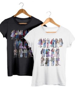 All Disney Princess & Prince Fashion T-Shirt