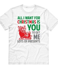 All I Want Is Presents Next Level T-Shirt