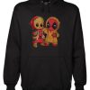 Deadpool And Baby Groot Hoodie