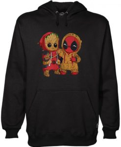 Deadpool And Baby Groot Hoodie