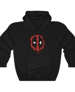 Deadpool Splatter Unisex Heavy Blend Hoodie