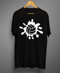 Volleyball Splat T shirt