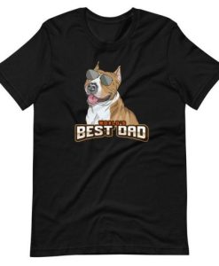 World’s Best Dad for dog lover T Shirt