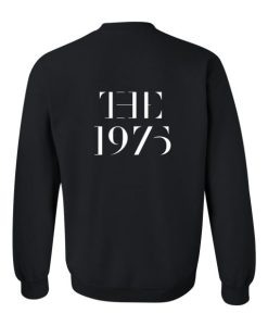 the 1975 logo sweatshirt back