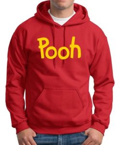 Pooh printed Hoodie