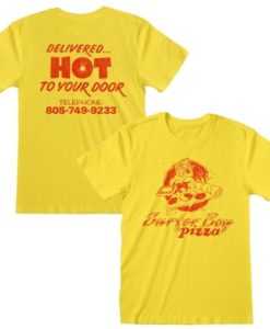 Stranger Things Surfer Boy Pizza t shirt