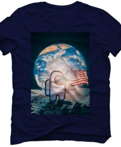 Among Us On The Moon T-Shirt