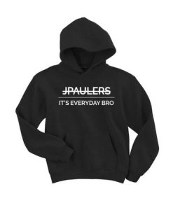 Jake Paul Horizontal It’s Everyday Bro Black Hoodie