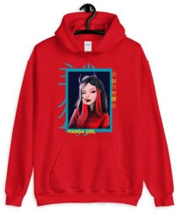 Manga Girl Hoodie