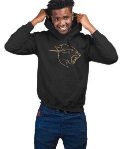 Mr Beast GOLD Cat Hoodie