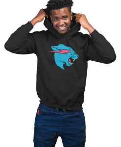 Mr Beast Lightning Cat Hoodie