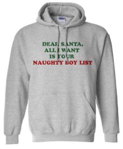 Naughty Boy List Hoodie