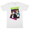 Wham! Graphic George Michael and Andrew Ridgeley T Shirt