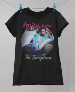 Anita Baker The Songstress Retro T-shirt