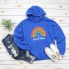 Good Vibes Boho Rainbow Hoodie