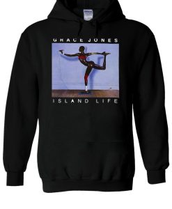 Grace Jones Island Life Model Singer Hoodie