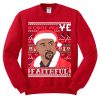 Kanye West Ugly Christmas Sweatshirt