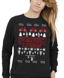 Merry Christmas STRANGER THINGS Sweatshirt