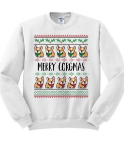 Merry Corgmas Crewneck Sweatshirt