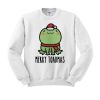 Merry Toadmas Christmas Frog Crewneck Sweatshirt