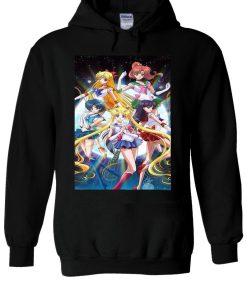 Sailor Moon Crystal Anime Space Hoodie