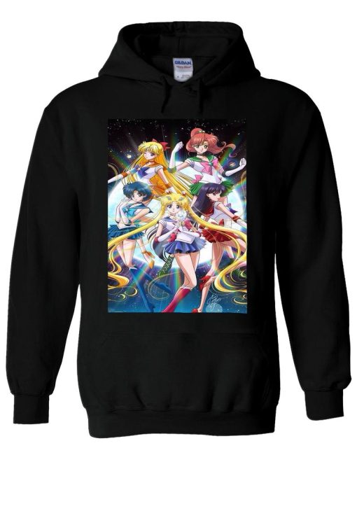 Sailor Moon Crystal Anime Space Hoodie