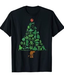 Star Wars Holiday Christmas Tree t shirt