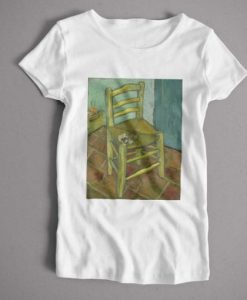 Vincent Van Gogh Chair An Old Skool Hooligans Fine Art T Shirt