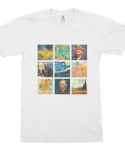 Vincent Van Gogh Paintings T-Shirt