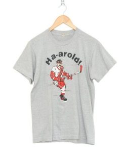 Vintage Detroit Red Wings Ha-arold! Harold Snepsts T Shirt