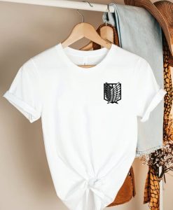 Attack on Titan Logo Pocket Print T-Shirt