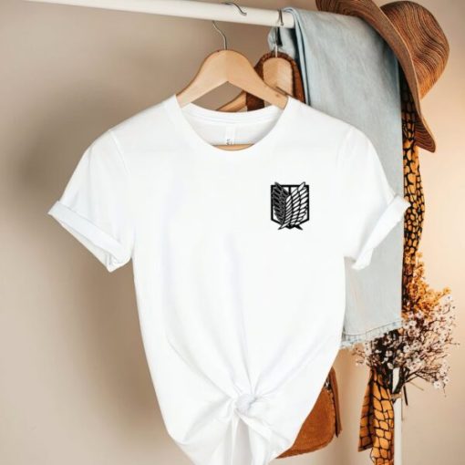 Attack on Titan Logo Pocket Print T-Shirt