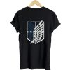 Attack on Titan T Shirt Back