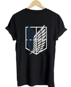 Attack on Titan T Shirt Back