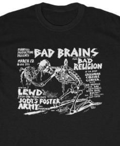 Bad Brains Flyer T-Shirt