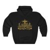 New Orleans Saint Football Skyline Names Hoodie