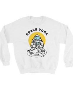 Space Yoga Unisex Crewneck Sweatshirt