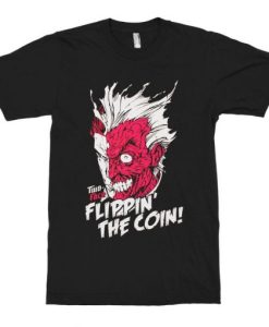 Two-Face Flipping the Coin T-Shirt