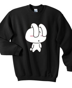 spleeping bunny japanese sweatshirt