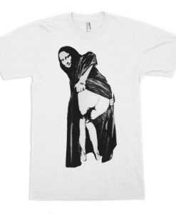 Banksy Mona Lisa Mooning T-Shirt