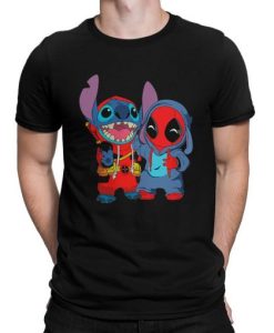 Best Buds Stitch and Deadpool T-Shirt