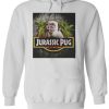 Jurassic Pug Funny Parody Urban Swag Hoodie