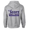 Keith Scott Body Shop Hoodie Back