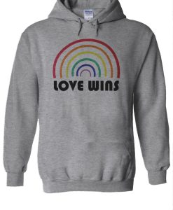 Love Wins Rainbow Hoodie