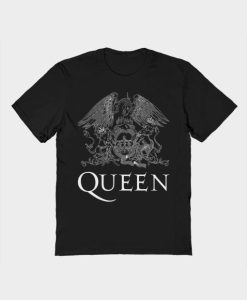 Queen White Logo Unisex Tee